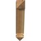 Ekena Millwork Traditional Arts & Crafts Rough Sawn Bracket, Western Red Cedar, 4"W x 16"D x 20"H BKT04X16X20TRA03RWR - alternate 2
